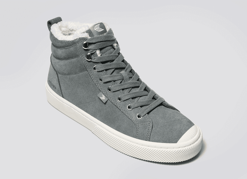 oca high therma hooks charcoal grey suede sneaker.slideshow2 6bbd9c47 6570 4ba5 9628 fc64204857a9