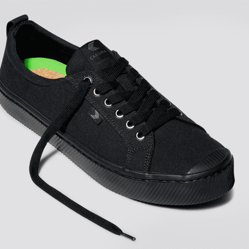 oca low all black canvas sneaker.slideshow3 6d480e48 736d 4912 b8fe 94e01741d968