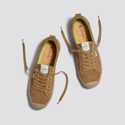 oca low all camel suede sneaker.feature 3