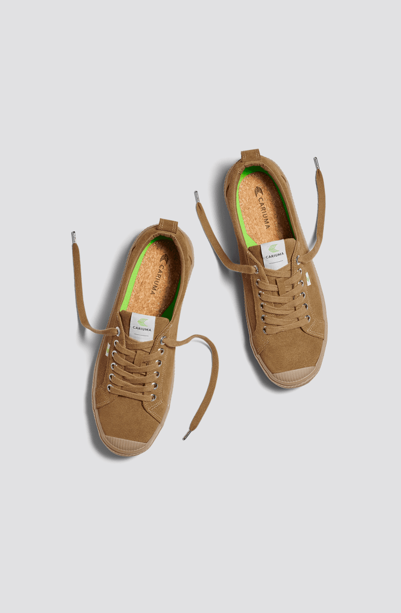 oca low all camel suede sneaker.feature 3