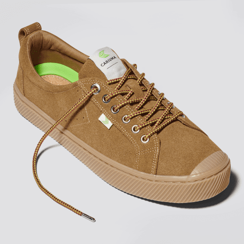 oca low all camel suede sneaker.slideshow3