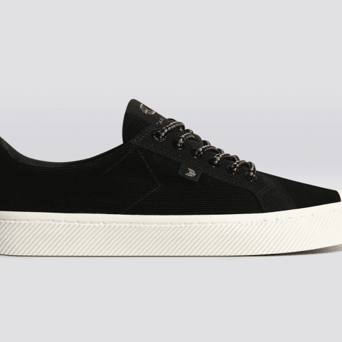 oca low black corduroy suede sneaker.slideshow1