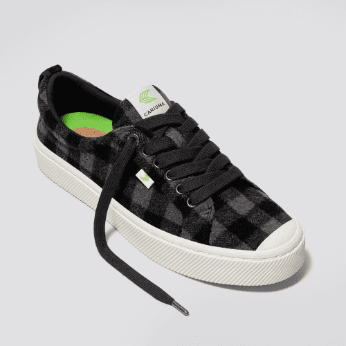 oca low black plaid canvas.fb feed