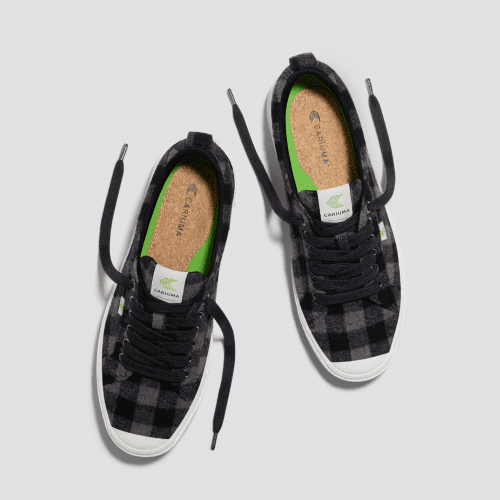 oca low black plaid canvas.slideshow5