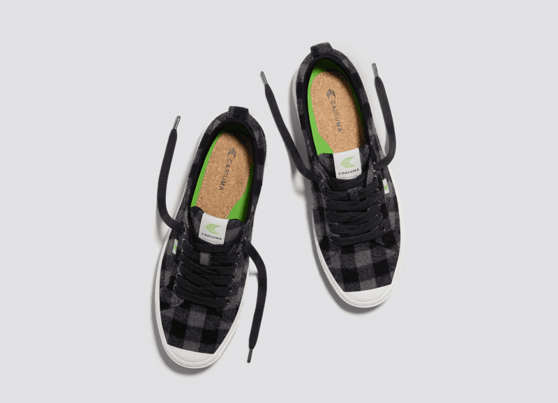 oca low black plaid canvas.slideshow5