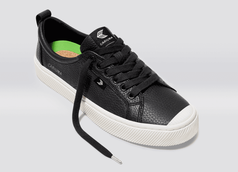 oca low black premium leather sneaker.slideshow2 0e2a2a22 85b5 4bb2 b641 0a663a2d0987