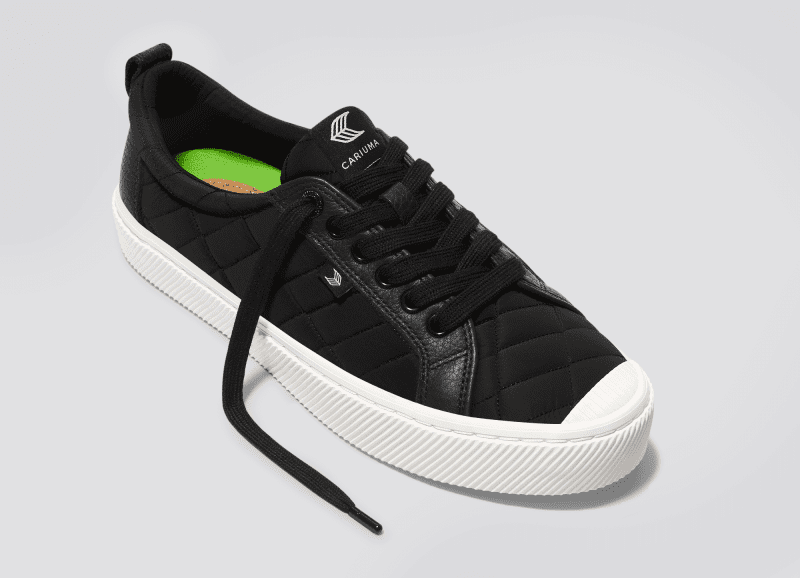 oca low black quilt recycled sneaker.slideshow2 12567602 159e 4e94 a37a 7f999715face