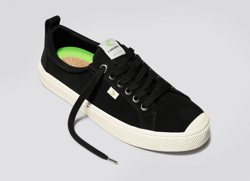 oca low black suede sneaker.slideshow3