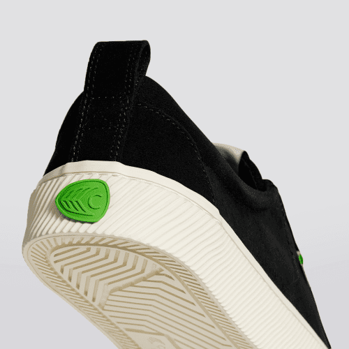 oca low black suede sneaker.slideshow4