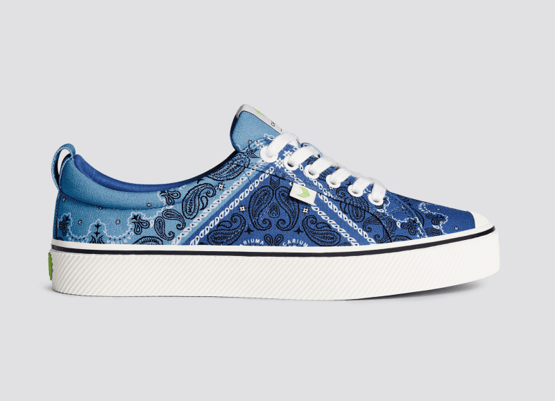 oca low blue bandana canvas sneaker.slideshow1