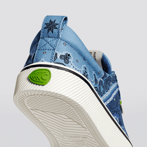 oca low blue bandana canvas sneaker.slideshow4