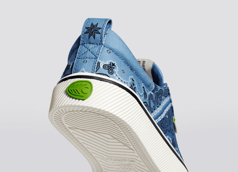 oca low blue bandana canvas sneaker.slideshow4