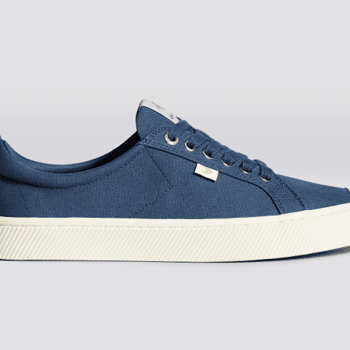 oca low blue canvas sneaker.slideshow1