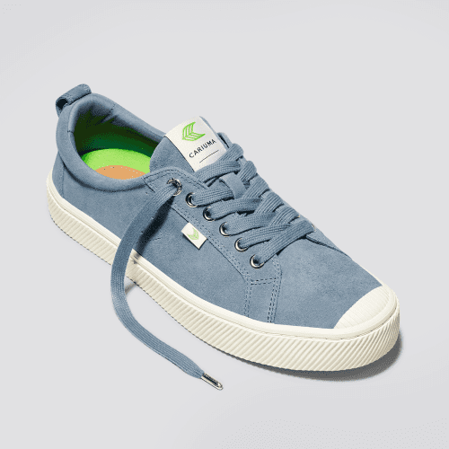 oca low blue mirage suede sneaker.fb feed