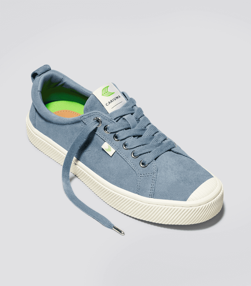 oca low blue mirage suede sneaker.fb feed