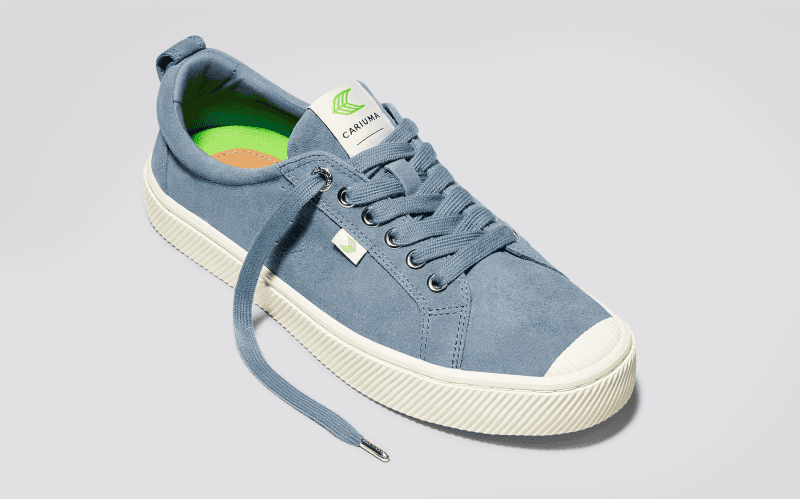 oca low blue mirage suede sneaker.feature 1