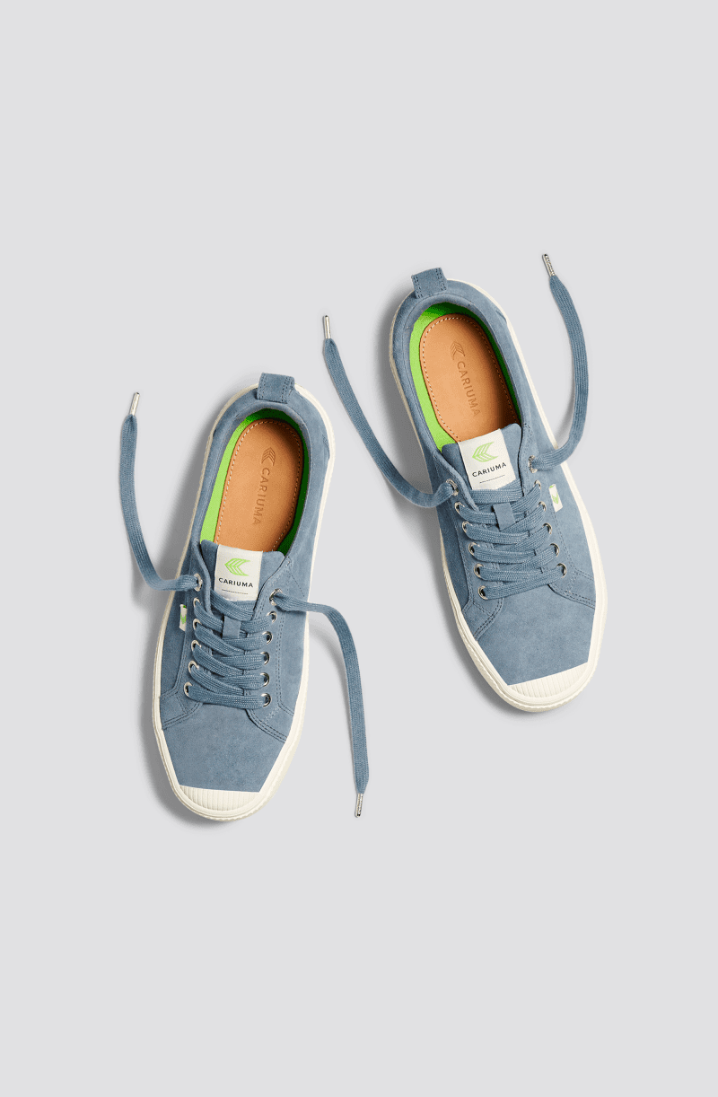 oca low blue mirage suede sneaker.feature 3