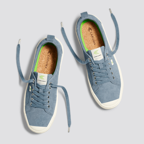 oca low blue mirage suede sneaker.slideshow5