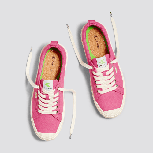 oca low bright pink canvas sneaker.slideshow5 a7a3788b f068 4126 9cc4 ede9647af253