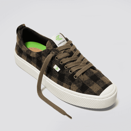 oca low brown plaid canvas.hover