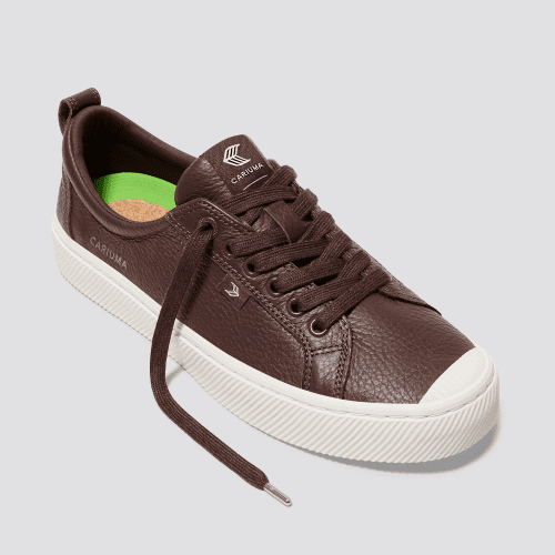 oca low brown premium leather sneaker.fb feed ab6c9aee dc0a 4336 a73d fed20c676797