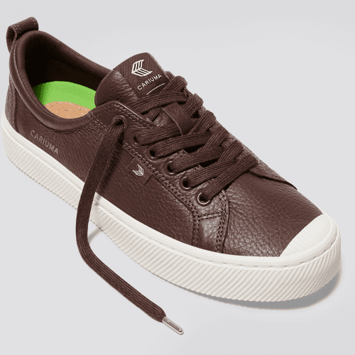 oca low brown premium leather sneaker.slideshow2 44aaf622 9616 41e4 b43b c7c114ffd6f3