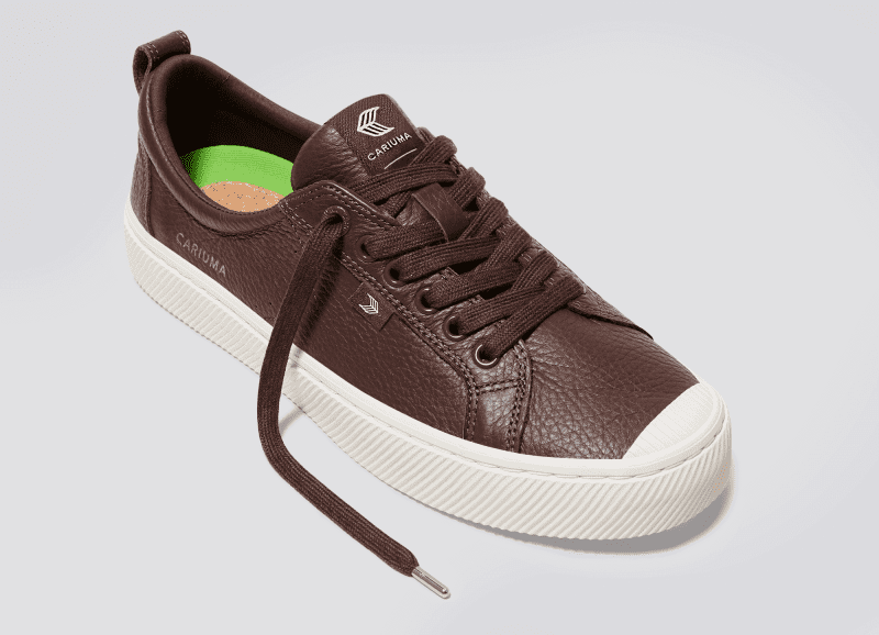 oca low brown premium leather sneaker.slideshow2 44aaf622 9616 41e4 b43b c7c114ffd6f3