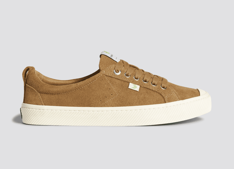 oca low camel brown suede sneaker.slideshow1