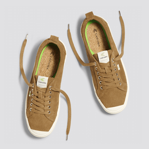 oca low camel brown suede sneaker.slideshow5