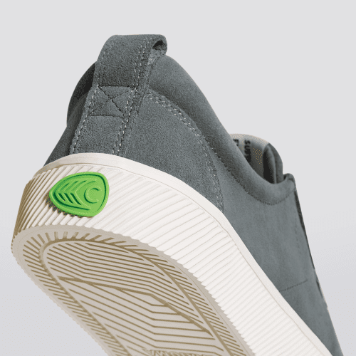 oca low charcoal grey suede sneaker.slideshow4