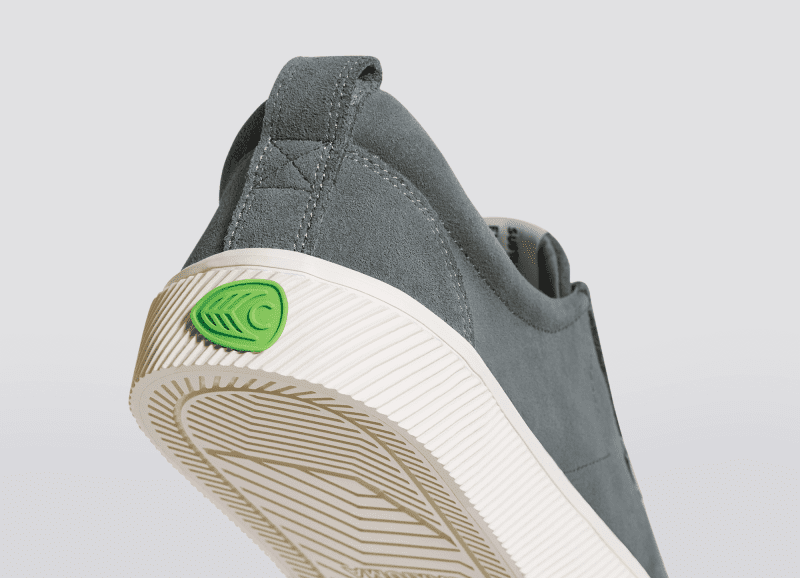 oca low charcoal grey suede sneaker.slideshow4