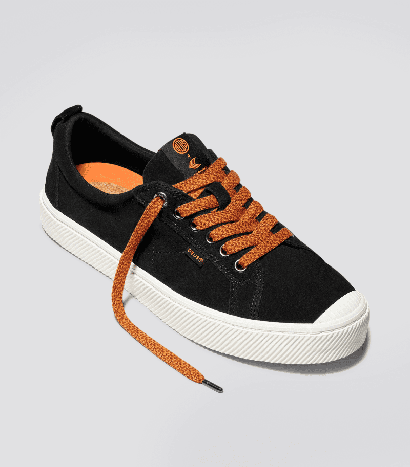 oca low deus ex machina black suede sneaker.fb feed