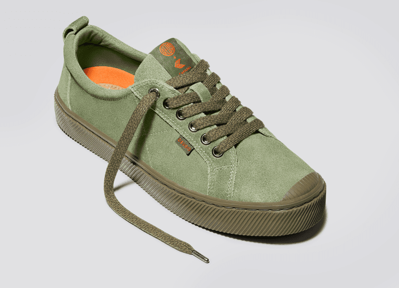 oca low deus ex machina green suede sneaker.slideshow3