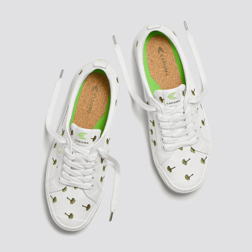 oca low earth day off white canvas sneaker.slideshow5