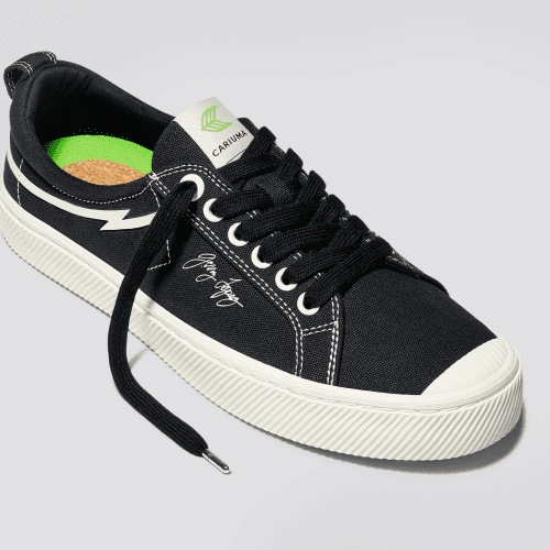 oca low gerry lopez black canvas sneaker.slideshow3