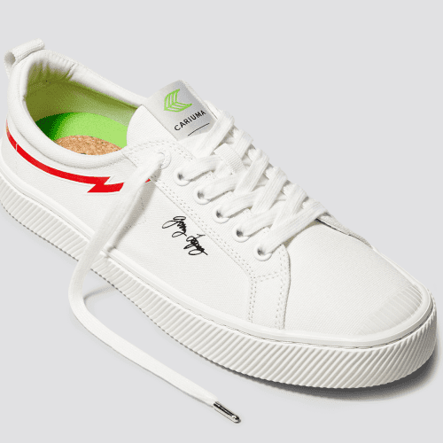 oca low gerry lopez off white canvas sneaker.feature 1