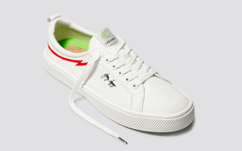 oca low gerry lopez off white canvas sneaker.feature 1