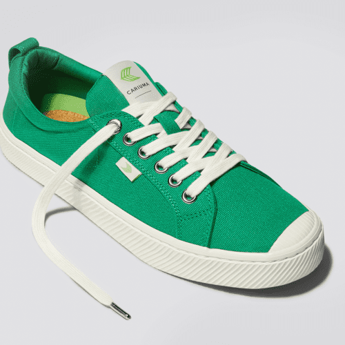 oca low green canvas sneaker.slideshow3 74702379 230b 4f5e 98ae 520fc8949110