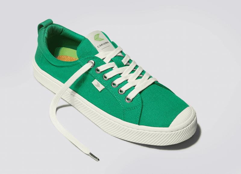 oca low green canvas sneaker.slideshow3 74702379 230b 4f5e 98ae 520fc8949110