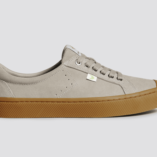 oca low grey gum suede sneaker.slideshow1