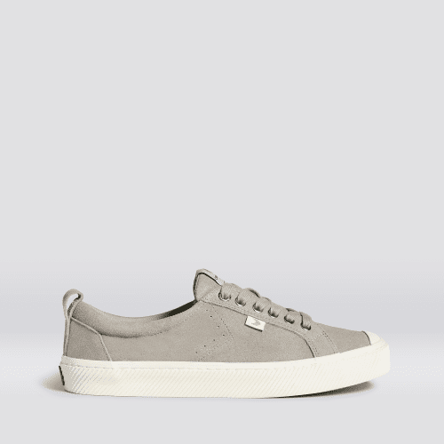 OCA Low Cloud Grey Suede Sneaker Women