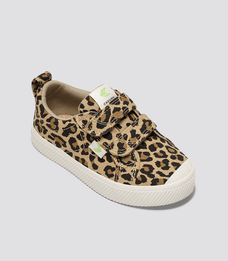 oca low kids leopard print canvas sneaker.fb feed