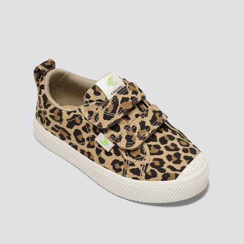 oca low kids leopard print canvas sneaker.hover