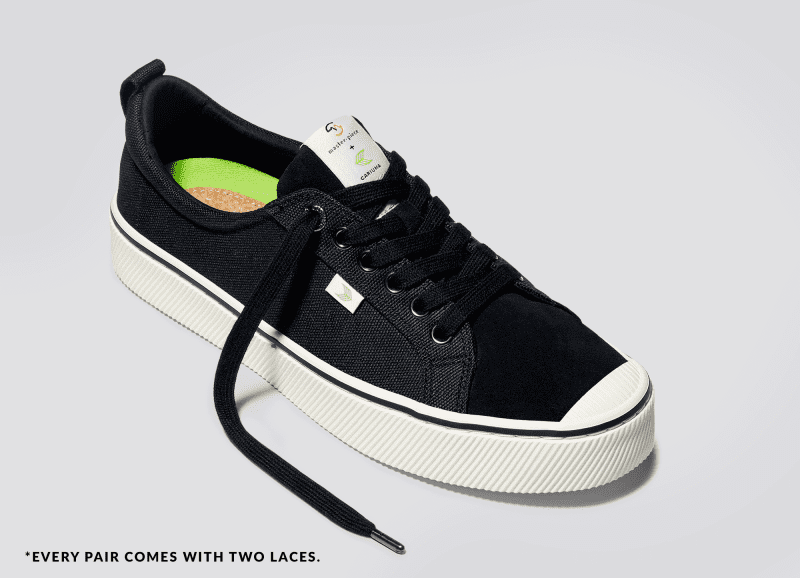 oca low master piece black canvas sneaker.slideshow3