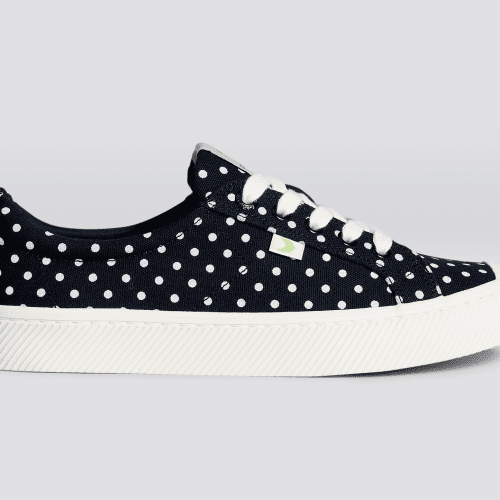 oca low off black polka dots canvas sneaker.slideshow1