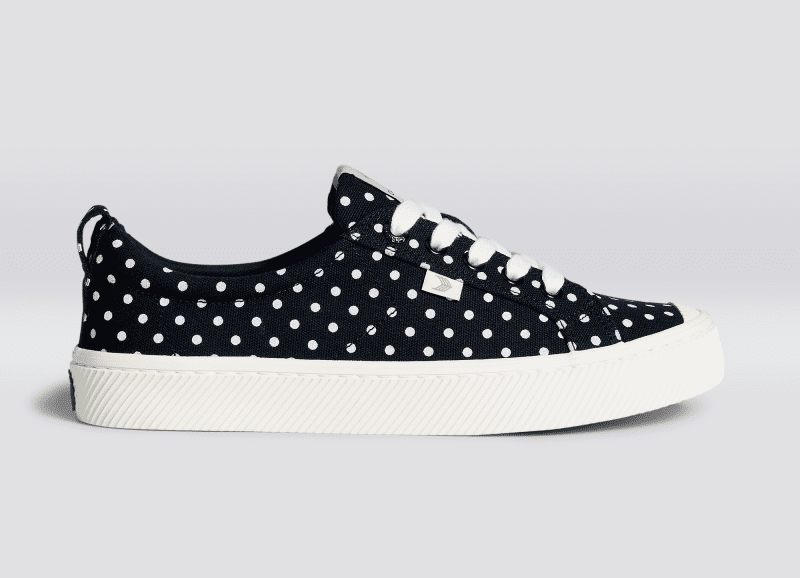 oca low off black polka dots canvas sneaker.slideshow1