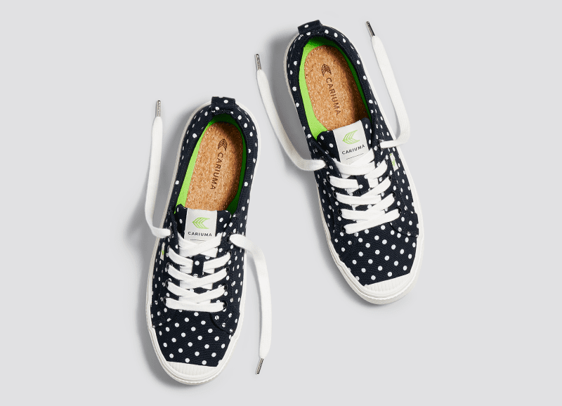 oca low off black polka dots canvas sneaker.slideshow5