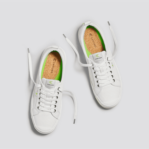 oca low off white canvas sneaker.feature 3