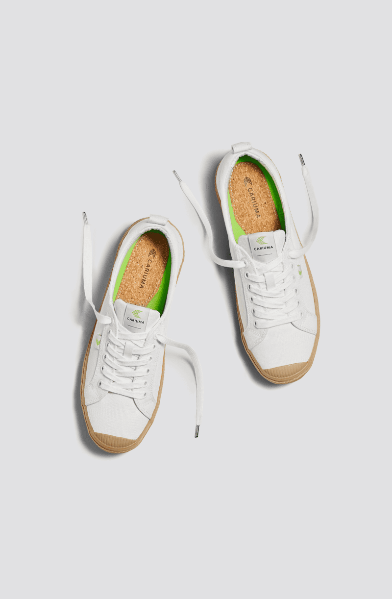 oca low off white gum canvas sneaker.feature 3