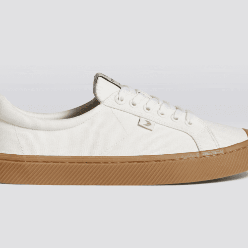 oca low off white gum canvas sneaker.slideshow1